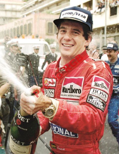 Ayrton Senna dominó el fin de semana en tierra mexicana (ARCHIVO. EL UNIVERSAL)