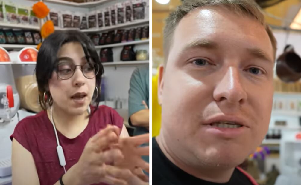 Youtuber ruso denuncia discriminación en mercado de Coyoacán.
<p><p>Foto: Captura de pantalla en Youtube