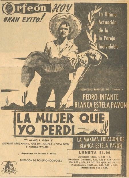 Las trágicas coincidencias entre Pedro Infante y Blanca Estela Pavón