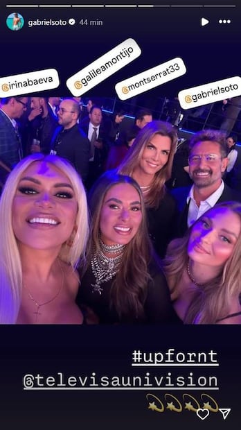 Gabriel Soto comparte foto con Irina Baeva, la expareja terminó su relación en julio.