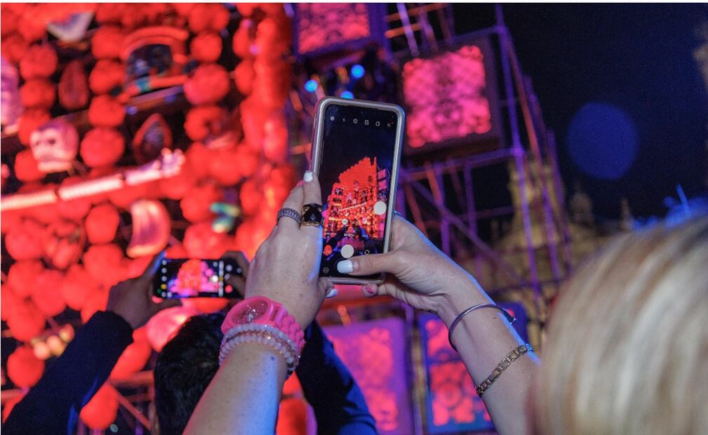 Mega Ofrenda del Zócalo de la CDMX. Foto: Yaretzy M. Osnaya / EL UNIVERSAL