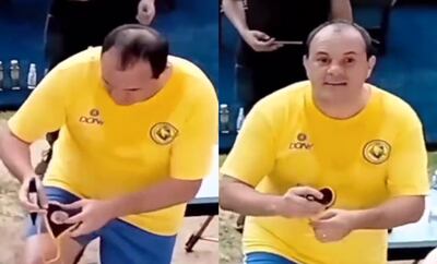 VIDEO: Cuauhtémoc Blanco firma la tanga de una aficionada en Guadalajara