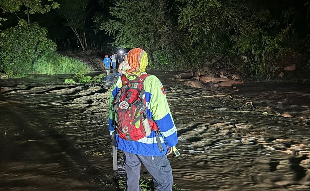 Tormentas en Colima dejan a 53 personas aisladas en Villa de Álvarez. Foto: Especial