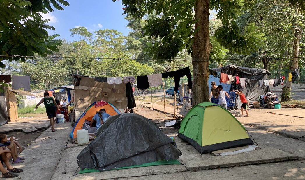 Migrantes en Tapachula ven como segunda opción quedarse en México. Foto: María de Jesús Peters/EL UNIVERSAL