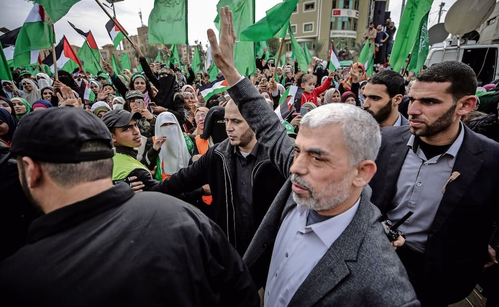 Yahya Sinwar, líder Hamas en Gaza, en diciembre de 2018. Foto: Mohammed Saber | EFE