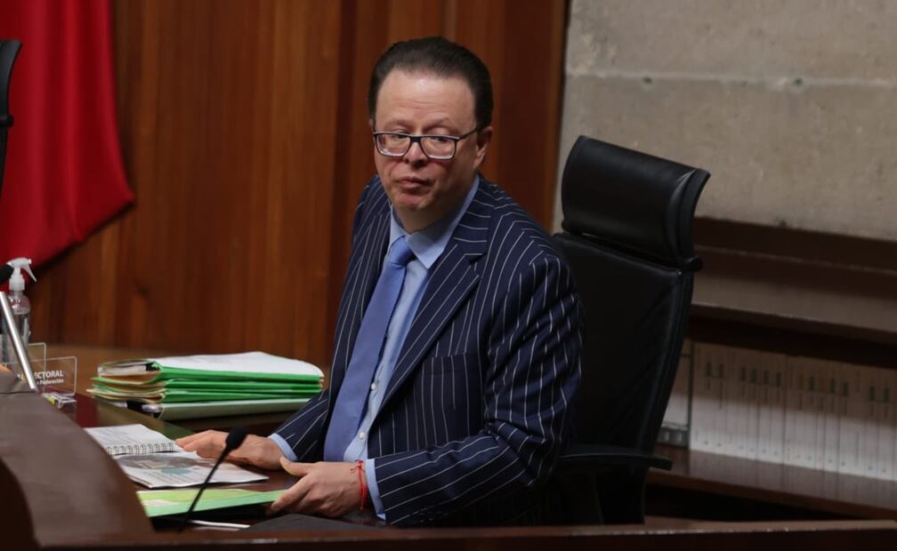 Felipe de la Mata Pizaña, magistrado de la Sala Superior del Tribunal Electoral del Poder Judicial de la Federación. Foto: Carlos Mejía / EL UNIVERSAL