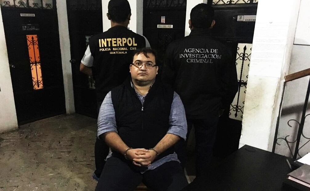 Javier Duarte de Ochoa, ex gobernador de Veracruz se encuentra preso Foto: AFP