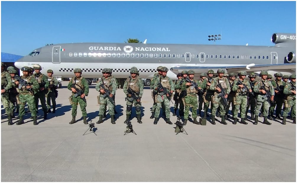 Con nuevo personal, suman dos mil 900 efectivos que la Secretaría de la Defensa Nacional y la Guardia Nacional en Sinaloa (28/12/2024). Foto: Oficial