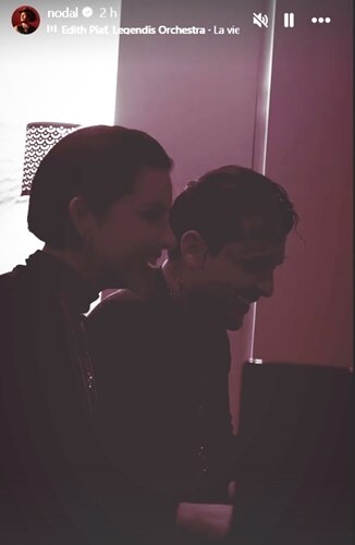Además de disfrutar su amor, la pareja también se ha metido al estudio para crear música juntos. Foto: Instagram.