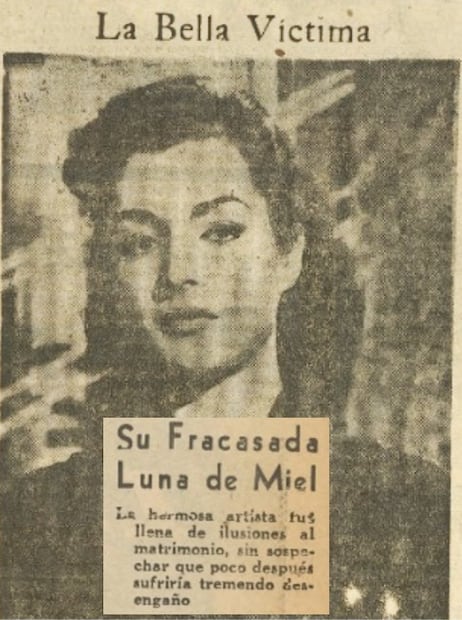 En su primer matrimonio, la actriz Elsa Aguirre sufrió violencia. Se había retirado de los escenarios para dedicarse a su familia, pero tras la experiencia regresó a trabajar. Hemeroteca EL UNIVERSAL.