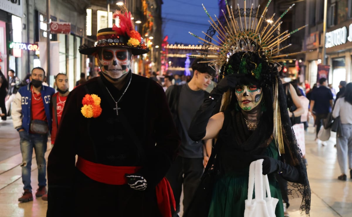 PHOTOS: This is Halloween!; CDMX becomes a terrifying catwalk