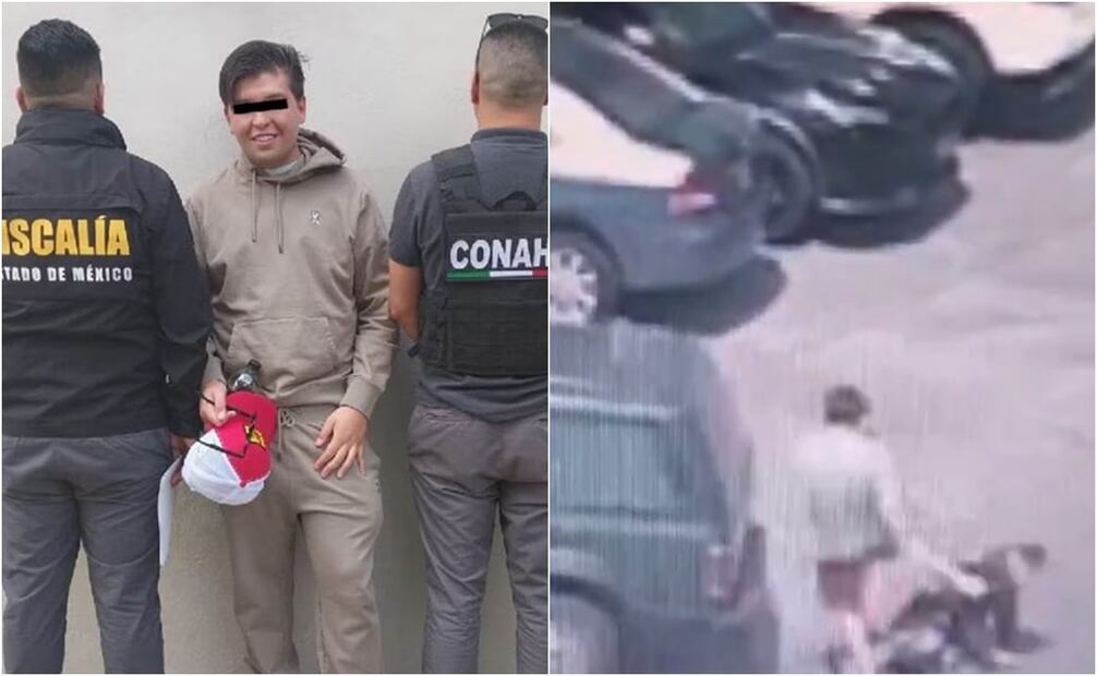 Elementos de ambas corporaciones, municipal y estatal, cumplimentaron una orden de aprehensión y el influencer fue trasladado al Penal de Barrientos. Foto: Especial y X