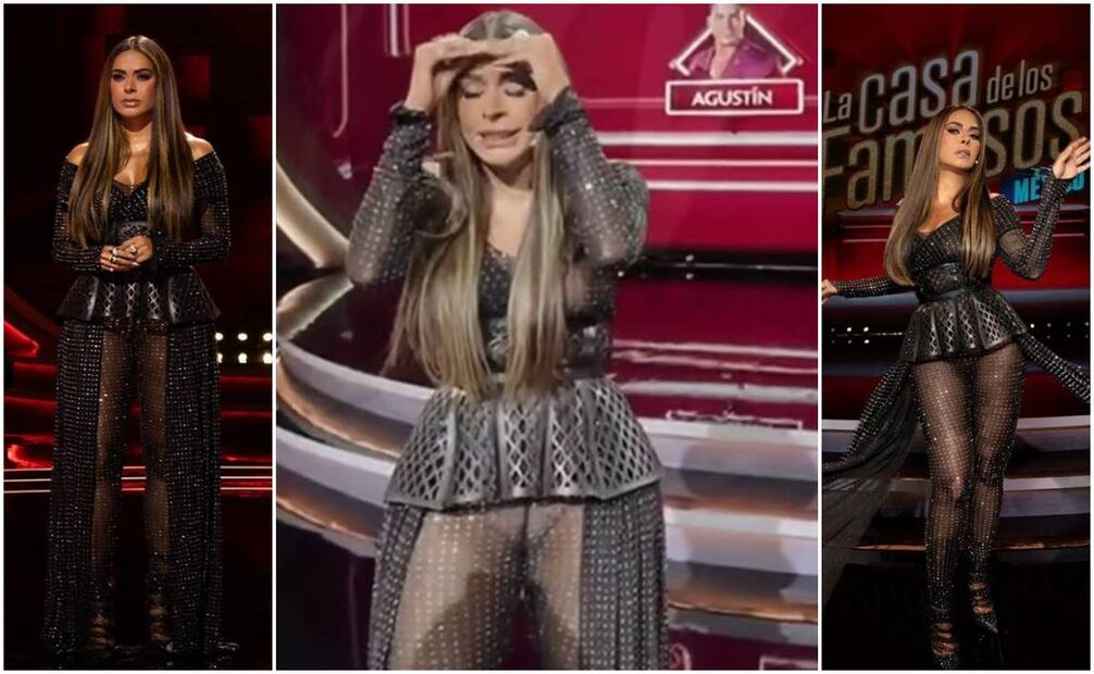 Galilea Montijo da de qué hablar por el vestido que utilizó en una de las galas de "La casa de los famosos México". Fotos: Instagram Galilea Montijo