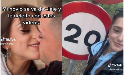 TikTok: ¿Amor del bueno? Mujer se hace viral por dedicarle videos a su novio