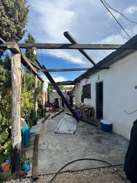 La tromba también ocasionó crisis nerviosas entre las personas. (Foto: especial)