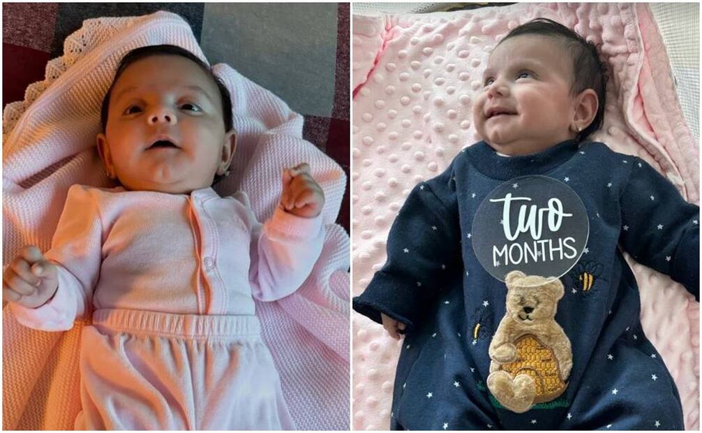 Tessa, segunda nieta de Eugenio Derbez ya cumplió dos meses.