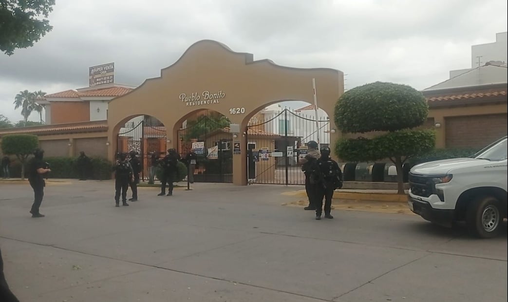 Elementos del Ejército y de la FGR catearon el domicilio del acompañante de Héctor Melesio Cuén, el día del asesinato del exrector de la Universidad de Sinaloa. (Foto: especial)