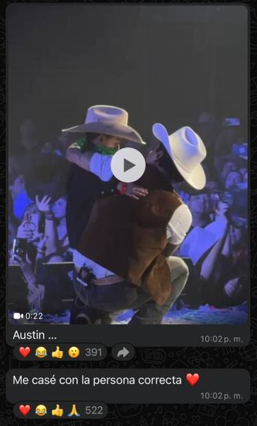 Christian Nodal canta con niño durante conciertos en Austin, algo que enterneció a su esposa Ángela Aguilar.