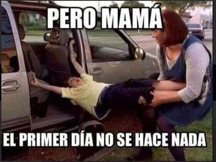 Los mejores memes del regreso a clases. Foto: Redes sociales