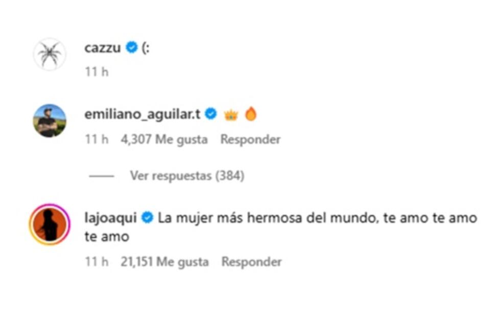 Este es el mensaje que Emiliano dejó en redes sociales. Foto: Captura de pantalla.