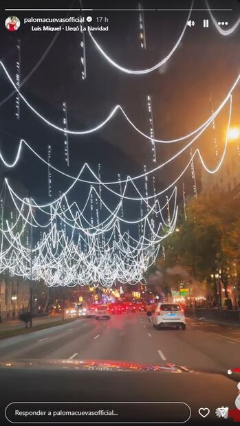 Paloma Cuevas es las calles de Madrid, España.
Foto: Instagram