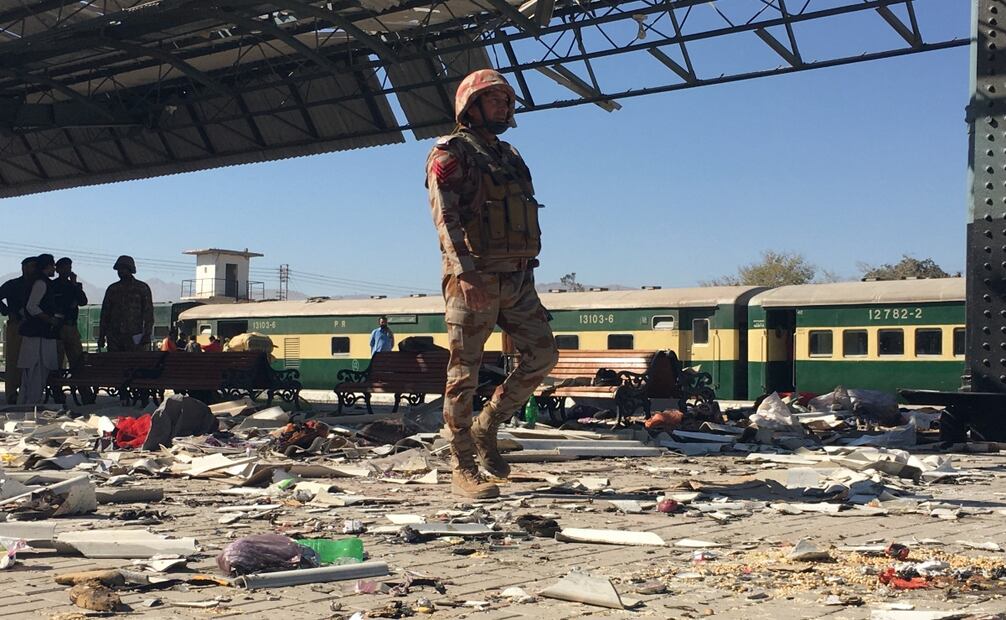 El atentado se produce apenas una semana después de que otra explosión cerca de una escuela y un hospital de otra ciudad de Baluchistán. Foto: Fayyaz Ahmed / EFE