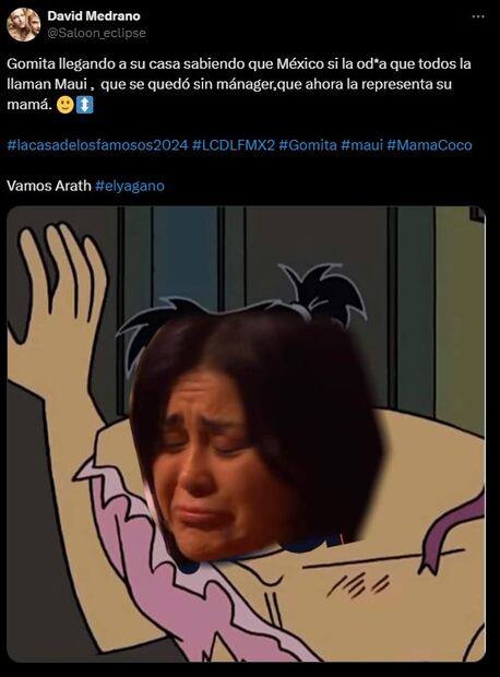 Memes Gomita. Foto: Captura de pantalla