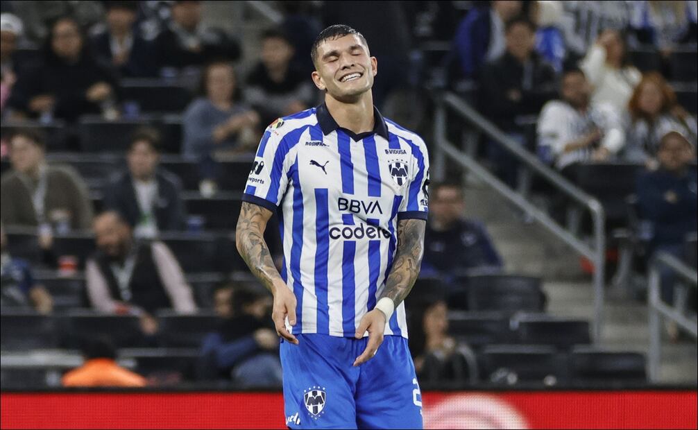 Brandon Vázquez, jugador de Rayados - Foto: Imago7