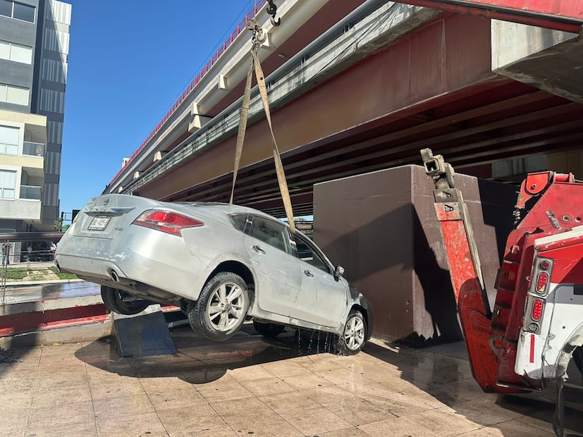 Tras el incidente, el señor de 83 años de edad, resultó ileso. (Foto: especial)