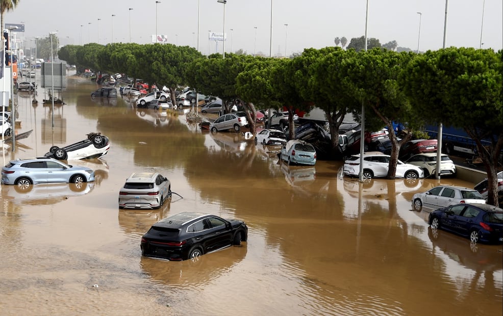 Inundaciones en España. Foto: EFE