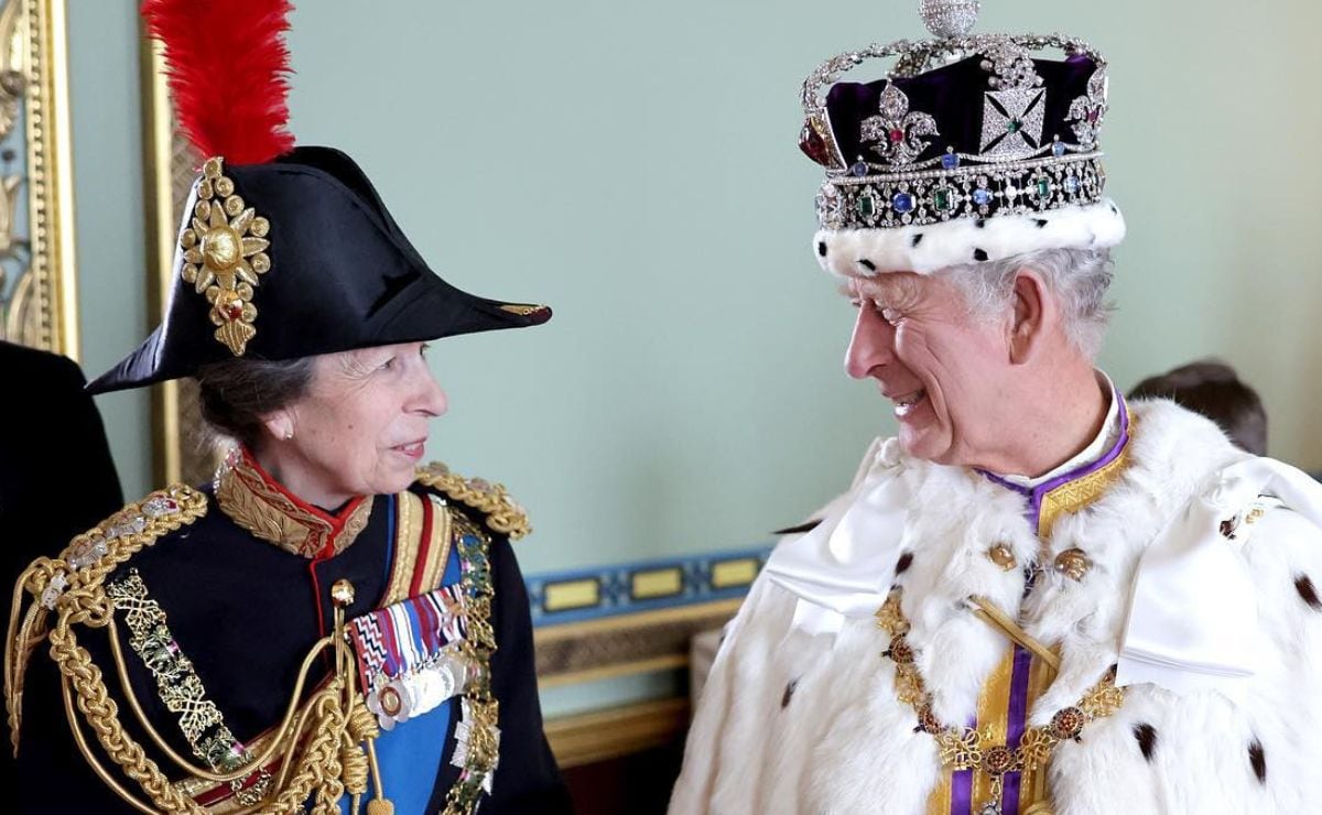 Así es la relación hoy del Rey Carlos III con su hermana, la princesa Ana