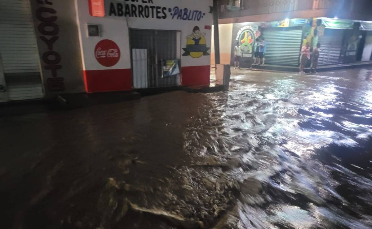 Three dead and serious damage in Chiapas due to overflows and floods after the passage of Nadine