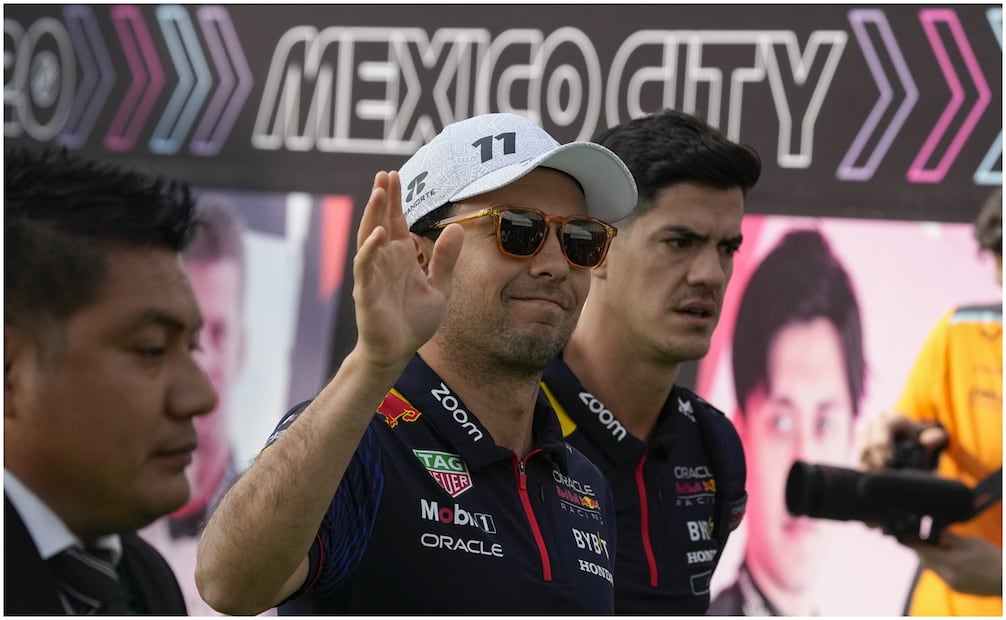 Checo Pérez en el GP de México  / FOTO: AP