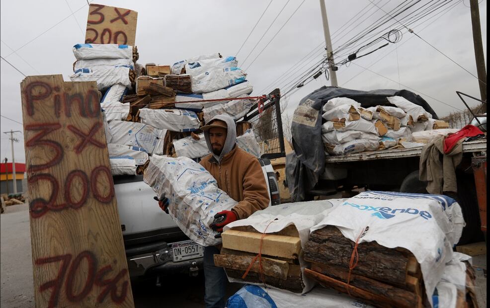 Cae primera nevada del año en Ciudad Juárez. Foto: Christian Torres/EL UNIVERSAL