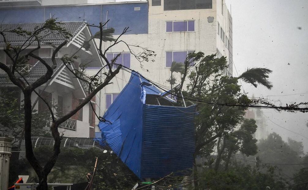 El tifón mató al menos a 20 personas en Filipinas la semana pasada y a otras cuatro en el sur de China.Foto: AFP