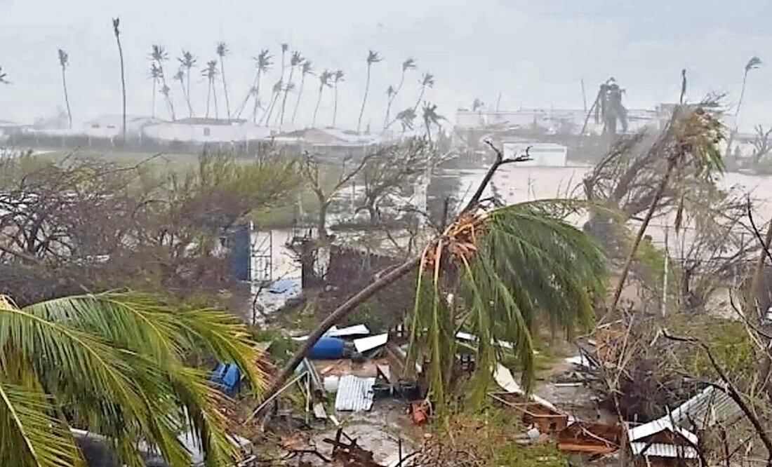 Beryl dejó seis muertos y destrucción generalizada en el Caribe, se dirige rumbo a México. Foto: Especial