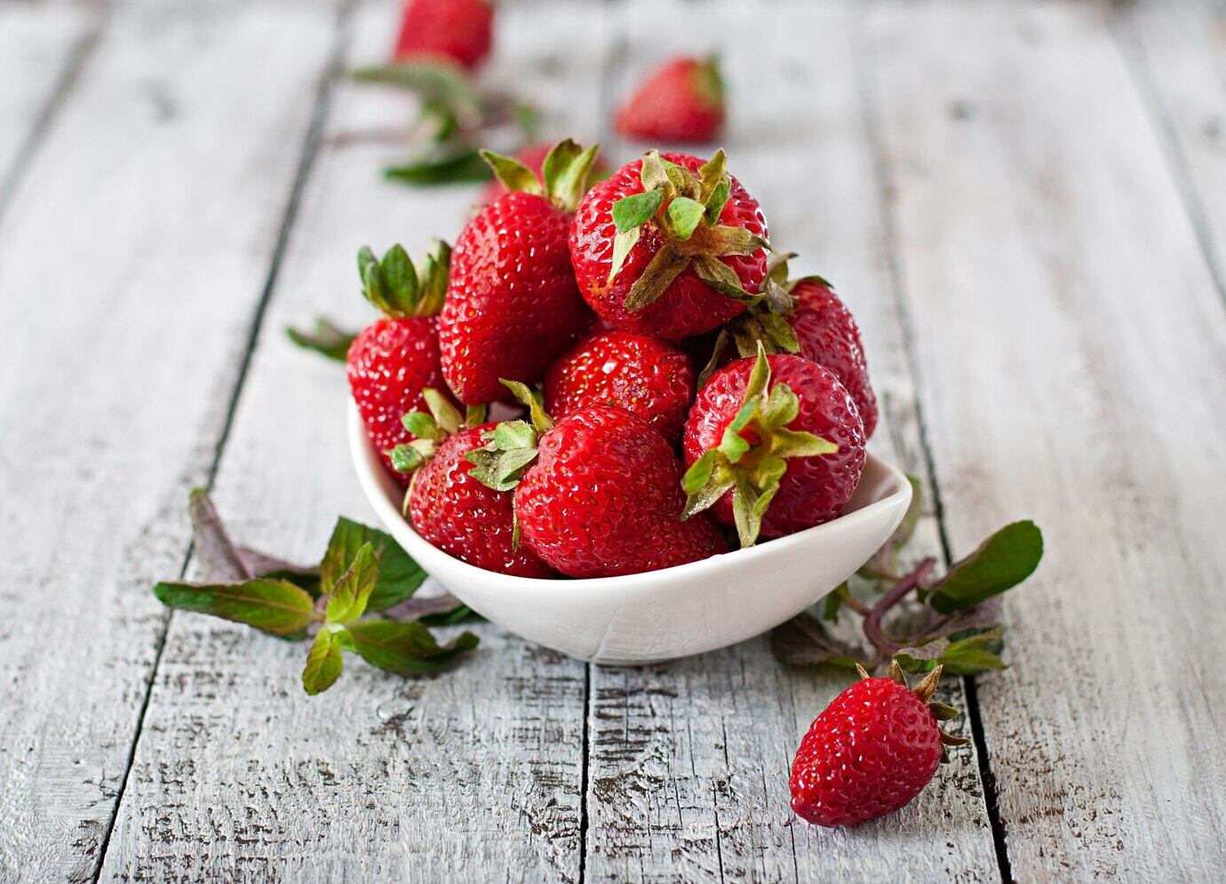 Comer fresas no es saludable para todas las personas. Foto: Freepik