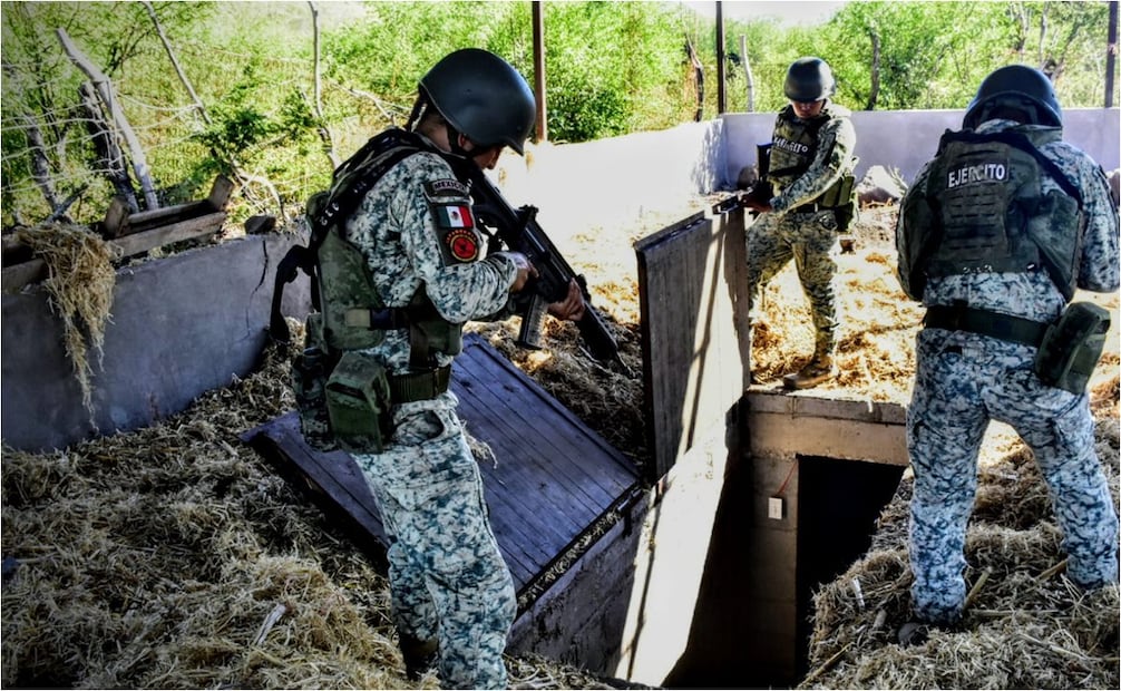 Aseguran narcolaboratorio del Cártel del Pacífico en Sinaloa; hallan precursores químicos, droga y armas. Foto: Especial