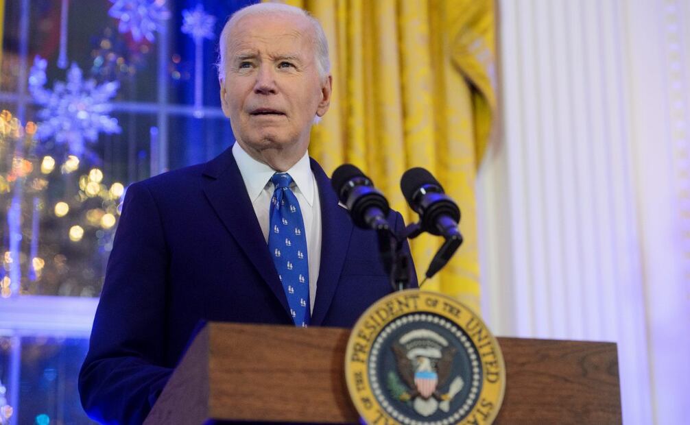 "No se equivoquen: condeno a estos asesinos, lo lamento por las víctimas de sus actos despreciables", aseguró Biden. Foto: AP