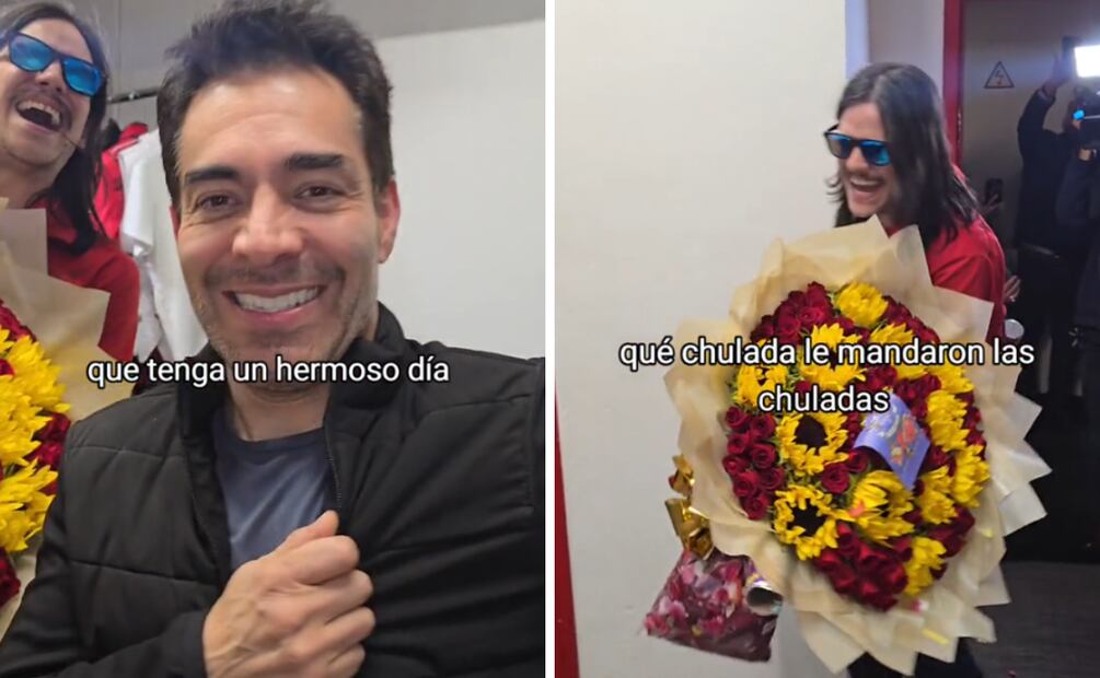 Antes de su concierto debut en el Lunario del Auditorio Nacional, Omar Chaparro recibió un emotivo regalo de su familia a través del influencer "El Patrón". Foto: Captura de pantalla en TikTok