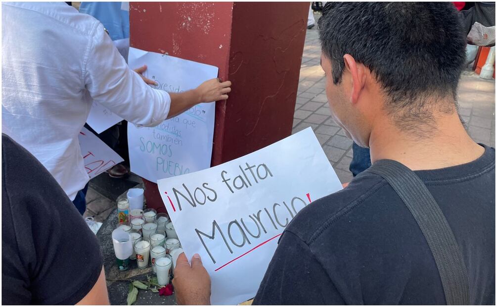 Periodistas marchan este 31 de octubre por asesinato de Mauricio Cruz Solís en Morelia y Uruapan, Michoacán. Foto: Carlos Arrieta / EL UNIVERSAL