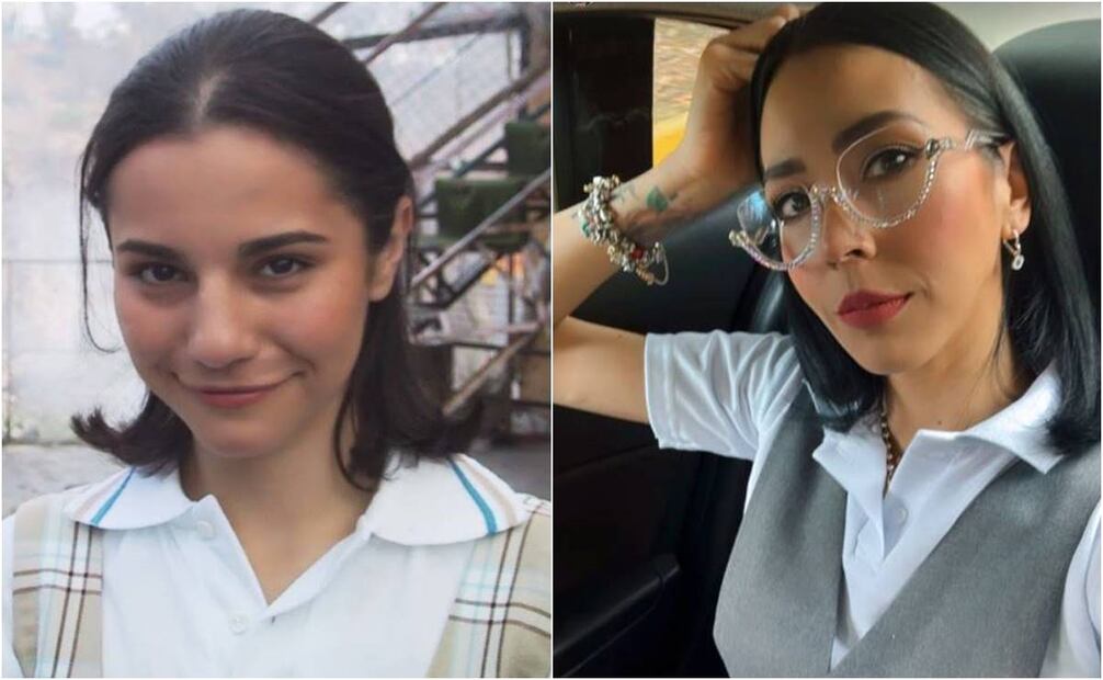 Renata, protagonista de "Amar te duele", encarnada hace 22 años por Martha Higareda y actualmente por Aly Noris, esposa de Luis Fernando Peña.