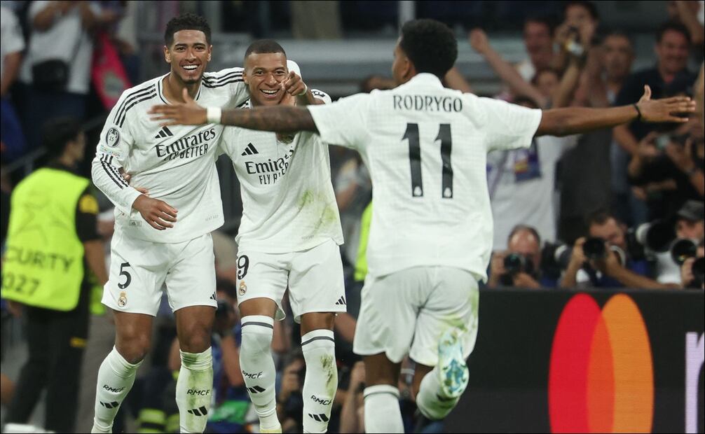 Real Madrid debutó en la Champions League con conveniente triunfo ante Stuttgart / FOTO: AFP