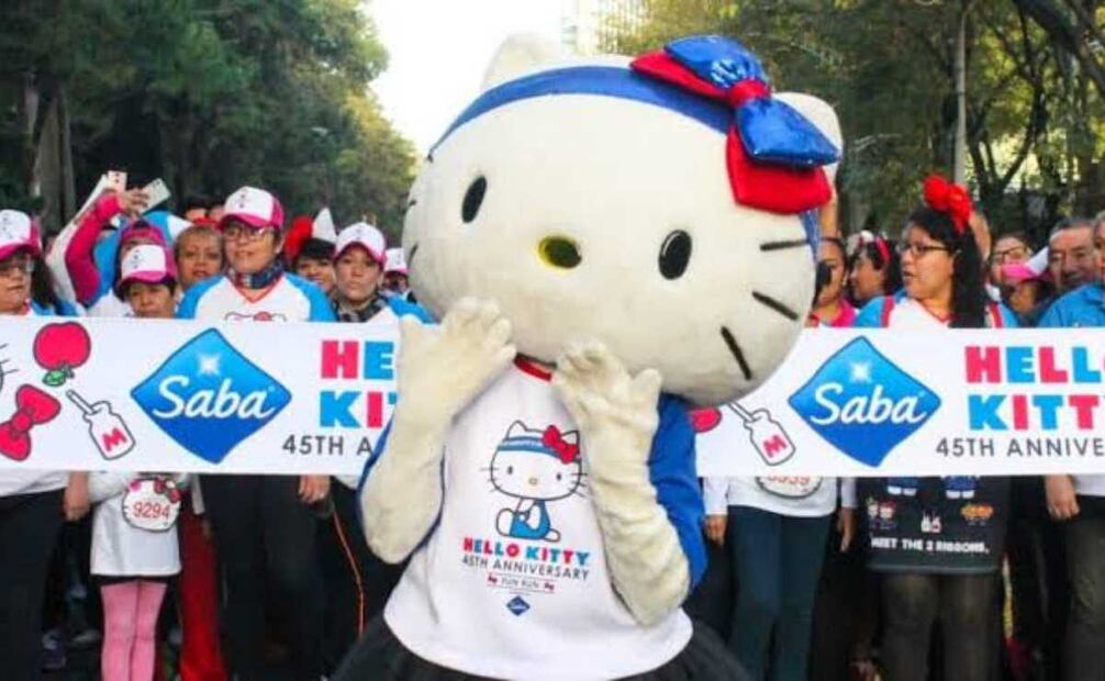 Este año habrá una primera edición de la carrera Hello Kitty en Guadalajara el 10 de noviembre. Foto: Especial