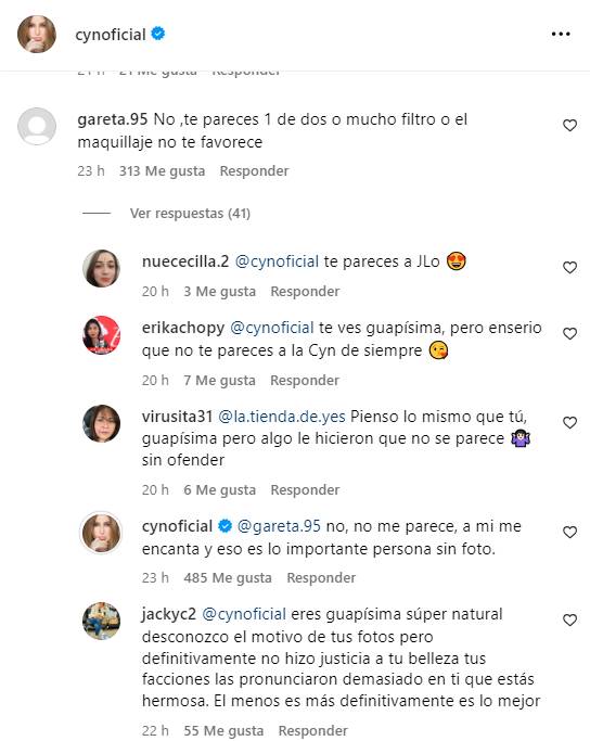 Cynthia Rodríguez recibió críticas por un par de fotos en las que según varios cibernautas, el maquillaje no le favoreció.