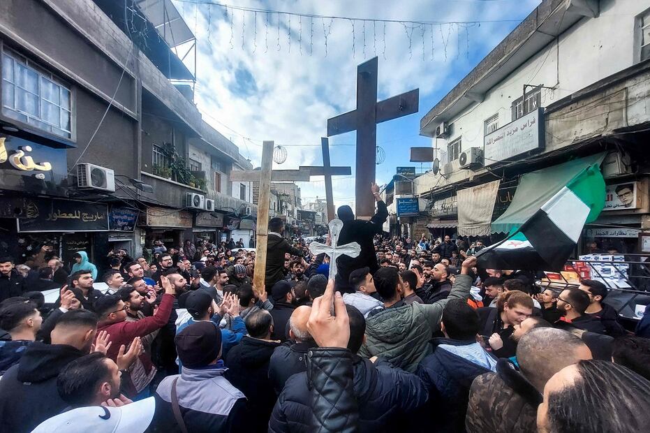 Las manifestaciones en Siria dejaron varios muertos. Foto: AFP