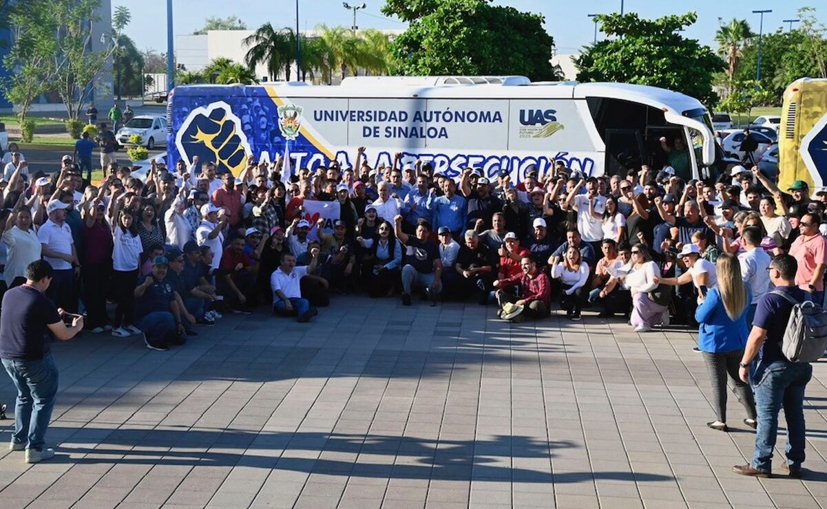 ​Contingente de más de 800 estudiantes de la UAS viaja a la CDMX; denuncian persecución política – El Universal