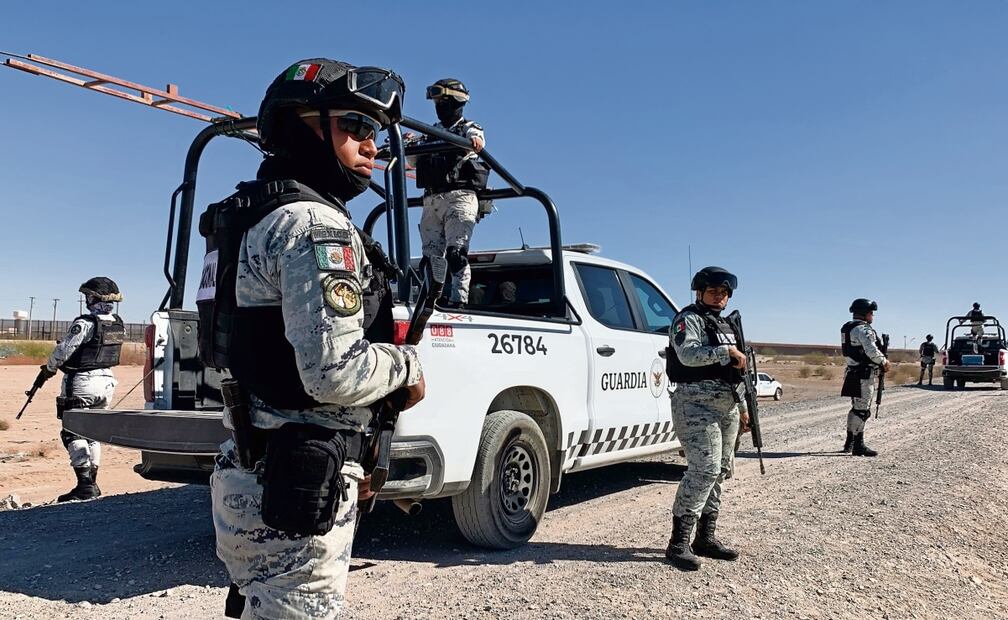 La Guardia Nacional devolverá a Carlos a su país de origen luego de que el migrante guatemalteco se entregó en Ciudad Juárez, Chihuahua. Foto: Alberto González / EL UNIVERSAL