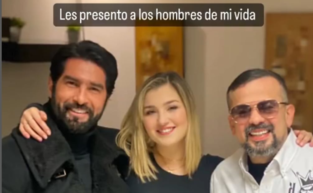 Melanie Carmona presume as su amor por su pap biolgico Arturo Carmona y Cruz Martnez.