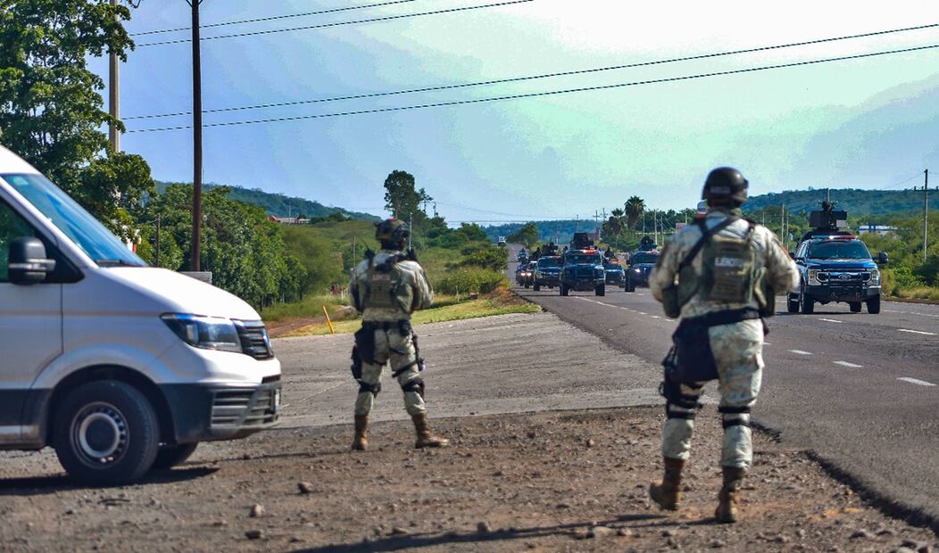 Operativo de vigilancia en Sinaloa. Foto: Cuartoscuro